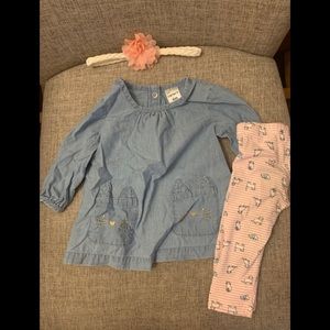 🎀 Baby Girl Outfit 🎀 6 Months